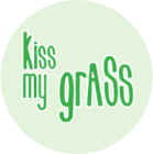 Kiss My Grass Logo